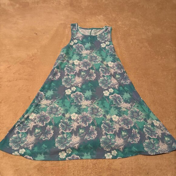 just be Dresses & Skirts - Just Be Floral Sleeveless Swing Dress | Size Small